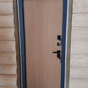 Фото металлических дверей с ламинатом