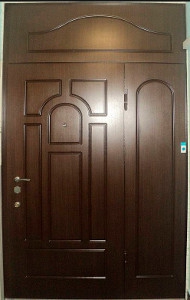 Тамбурная дверь с отделкой МДФ