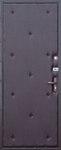 Дверь VK5 дешевая с винилискожей