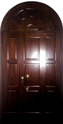 Арочная дверь МДФ шпон № 90