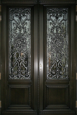 Парадная дверь с МДФ шпон K13