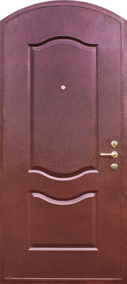 Арочная дверь с порошковым напылением PN 156