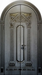 Арочная дверь массив М17