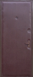 Дверь с порошковым напылением и винилискожей PN32