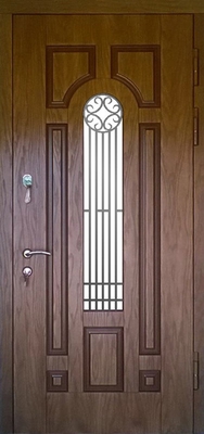 Дверь со стеклом № 12