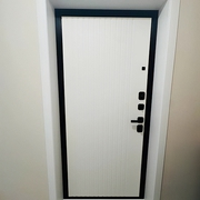 Фото металлических дверей с МДФ панелями