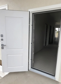 Дверь белого цвета