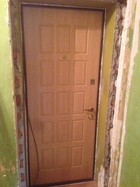 Дверь с МДФ в квартире в Домодедово