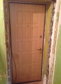 Дверь с МДФ в квартире в Домодедово