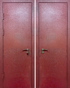 Фото двери с тисненым порошковым напылением