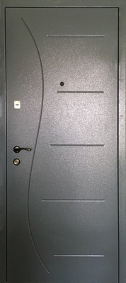 Дверь с порошковым напылением и рисунком PN 57