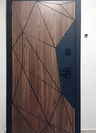 Дверь с комбинированной панелью МДФ