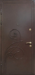 Дверь с коваными элементами K6