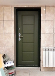 Дверь с МДФ, вид из помещения