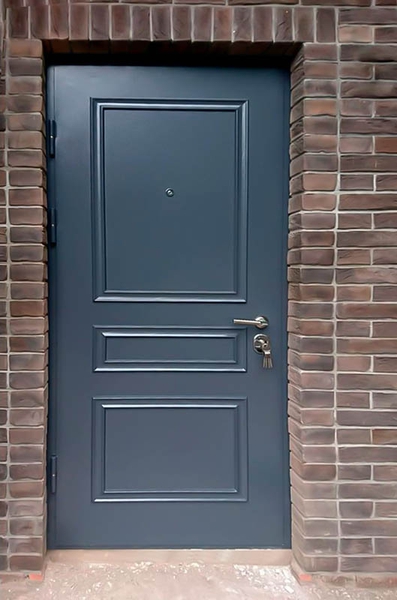 Дверь с металлофиленкой