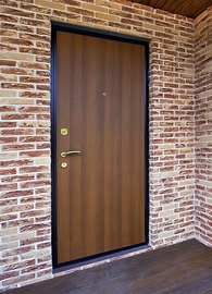 Дверь с панелью ЛДСП