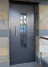Дверь с порошковым покрытием