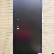 Фото металлических дверей с порошковым напылением