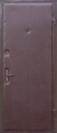 Дверь VK10 с дермантином и ламинатом