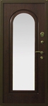 Дверь МДФ шпон №83 с зеркалом