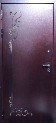 Дверь с коваными элементами K2
