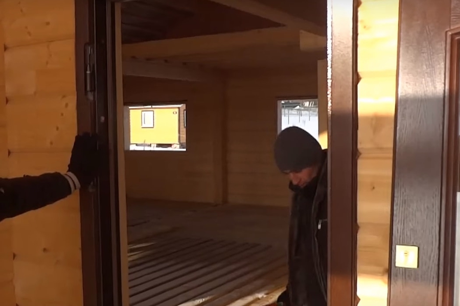 Установка коробки