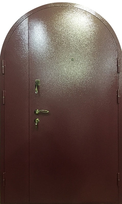 Арочная дверь с порошковым напылением PN 162