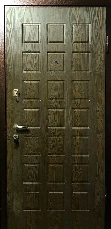 Дверь № 24 с отделкой МДФ ПВХ