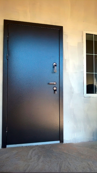 Металлическая дверь для дачного дома