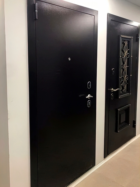 Металлические двери с покраской