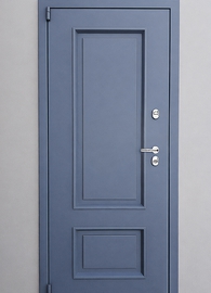 Металлофиленчатая дверь с покраской