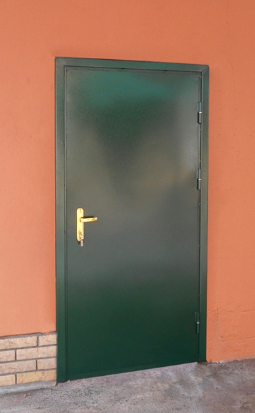 Одностворчатая порошковая дверь