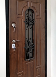 Остекленная МДФ дверь