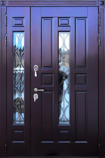 Парадная дверь с МДФ K21