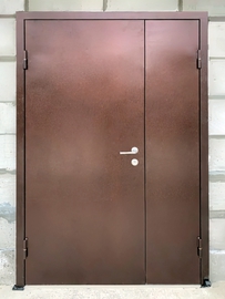 Полуторная порошковая дверь-01