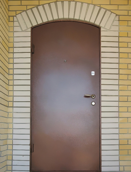 Порошковая дверь для арочного проема