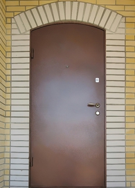 Порошковая дверь для арочного проема