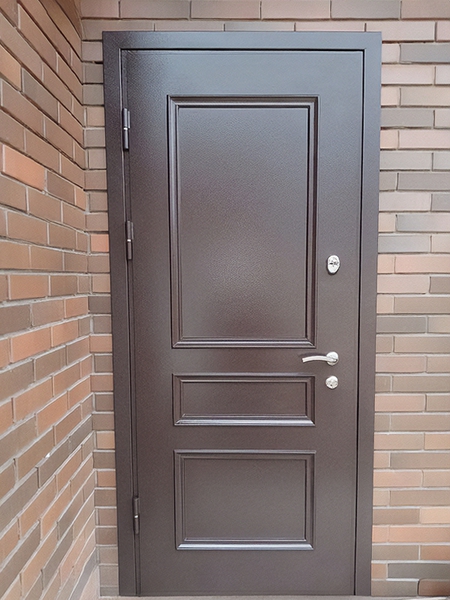 Порошковая дверь с багетом