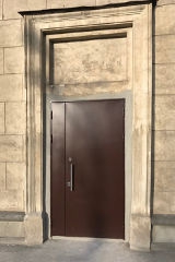 Порошковая тамбурная дверь