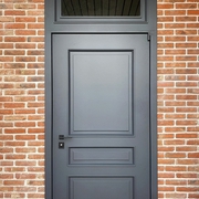 Фото металлических дверей с порошковым напылением