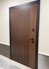 Стальная дверь с MDF