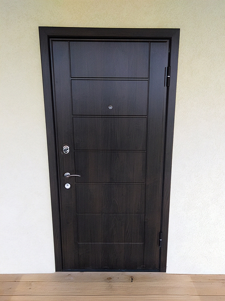 Входная дверь с МДФ