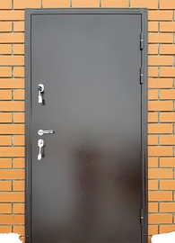Железная дверь с порошковым покрытием