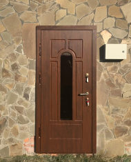 Однопольная дверь с окном