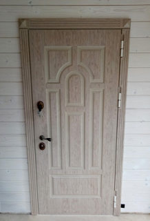 Входная дверь с МДФ покрытием